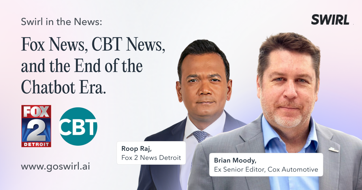 Swirl AI featured on Fox News, CBT News, and endorsed by Brian Pasch and Brian Moody